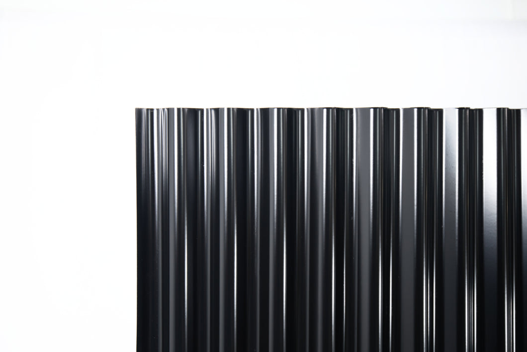 Corrugated Metal Fence Sheets (Custom Lengths) - The American - BARRIERBOSS™ USA