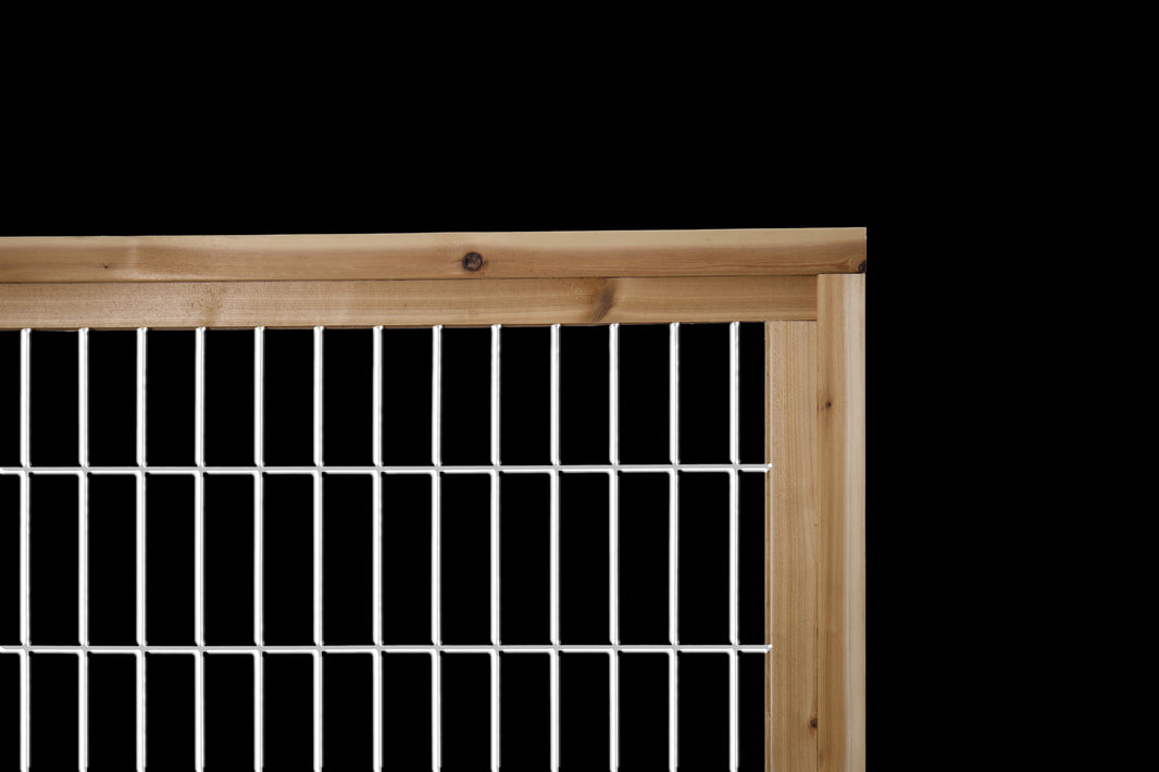 Silver Hog Wire Fence Panels - Hog Panels (Premade or Unframed) - The Ranchlands - BARRIERBOSS™ USA