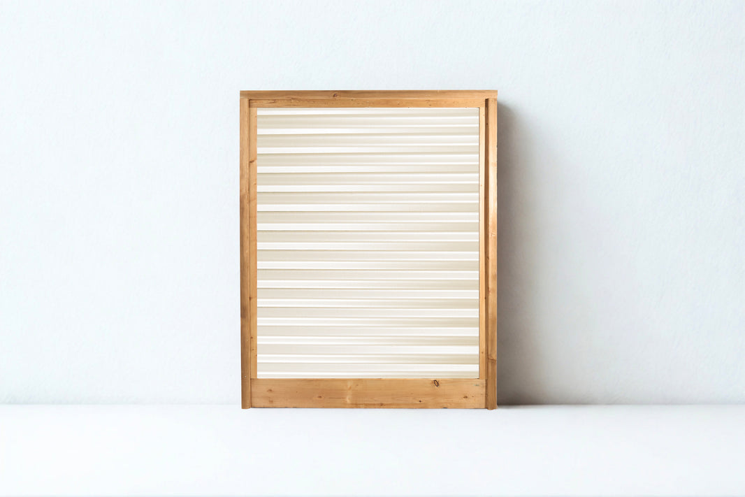 Corrugated Metal Fence Panel - Treated Frame Privacy Fence (Premade) - The Yellowstone - BARRIERBOSS™ USA