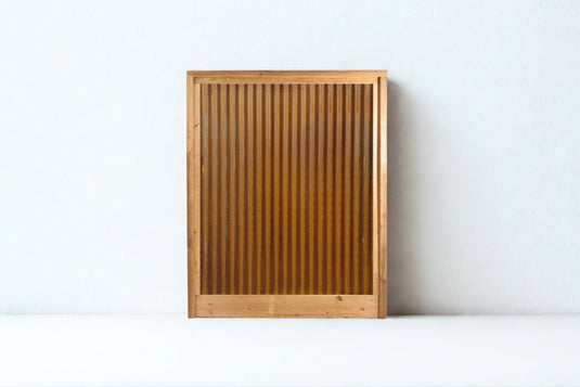 Corrugated Metal Fence Panel - Treated Frame Privacy Fence (Premade) - The Yellowstone - BARRIERBOSS™ USA