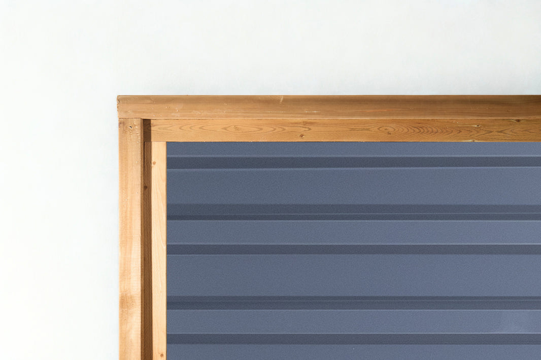 Deep Groove Metal Fence Panels - Privacy Fence (Premade) - The Midwest - BARRIERBOSS™ USA