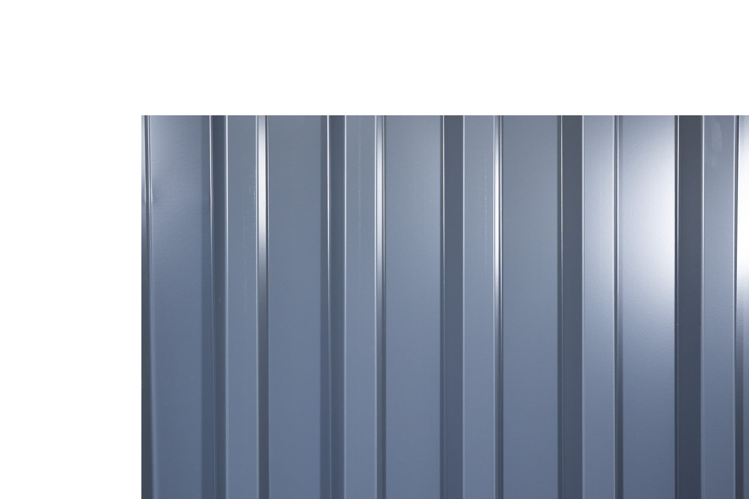 Unitized Ribbed Metal Panel Corrugated Metal Fence – Strong Sheet Panels for Privacy & Style