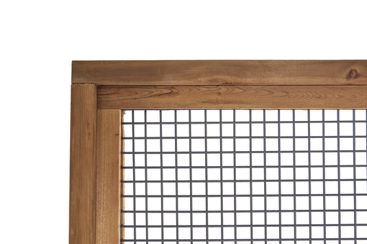 Black Hog Wire Fence Panels - Hog Panels (Premade or Unframed) - The Tough Panel