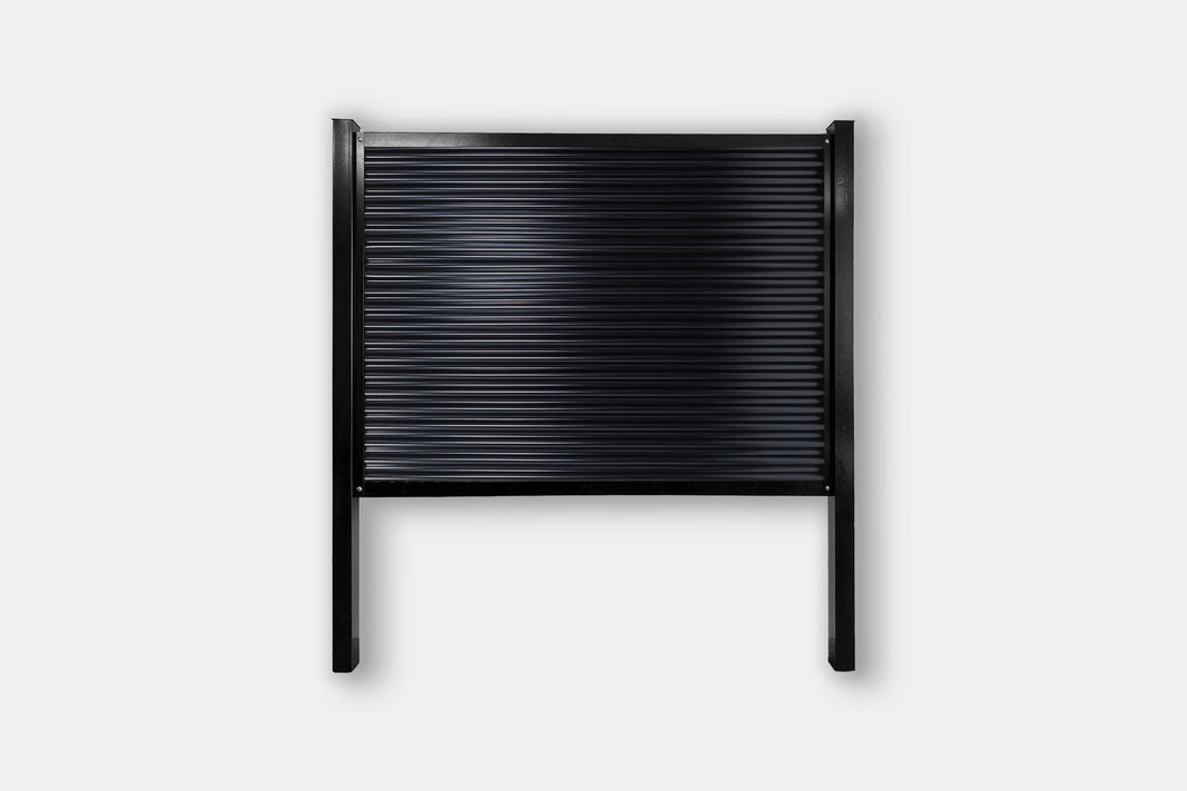 FireSmart® Metal Fence Panel System with Metal Fence Posts - The Deep South - BARRIERBOSS™ USA