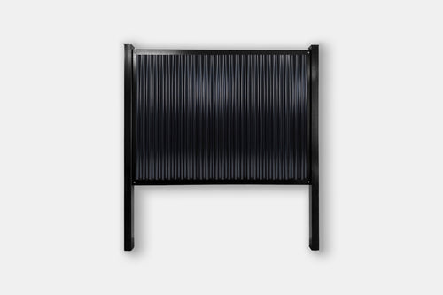 FireSmart® Metal Fence Panel System with Metal Fence Posts - The Deep South - BARRIERBOSS™ USA