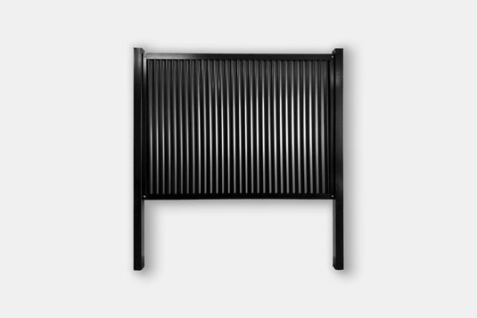 FireSmart® Metal Fence Panel System with Metal Fence Posts - The Deep South