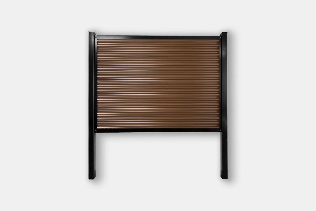 FireSmart® Metal Fence Panel System with Metal Fence Posts - The Deep South - BARRIERBOSS™ USA