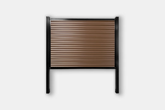 FireSmart® Metal Fence Panel System with Metal Fence Posts - The Deep South - BARRIERBOSS™ USA