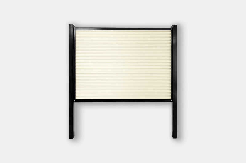Load image into Gallery viewer, FireSmart® Metal Fence Panel System with Metal Fence Posts - The Deep South - BARRIERBOSS™ USA
