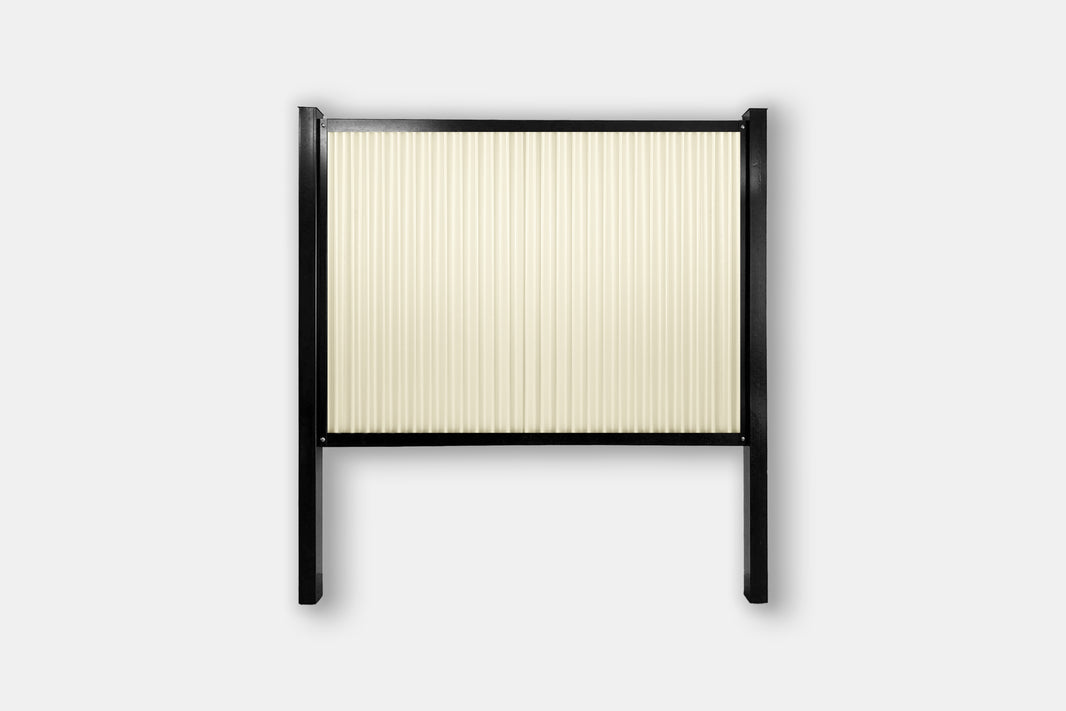 FireSmart® Metal Fence Panel System with Metal Fence Posts - The Deep South - BARRIERBOSS™ USA