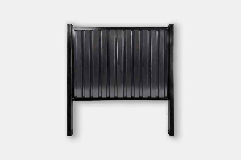 Load image into Gallery viewer, FireSmart® Metal Fence Panel System with Metal Fence Posts - The Deep South - BARRIERBOSS™ USA

