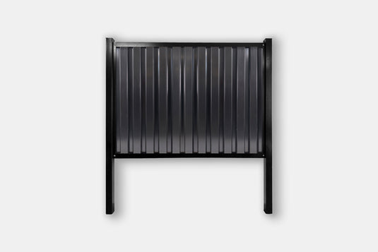 FireSmart® Metal Fence Panel System with Metal Fence Posts - The Deep South - BARRIERBOSS™ USA