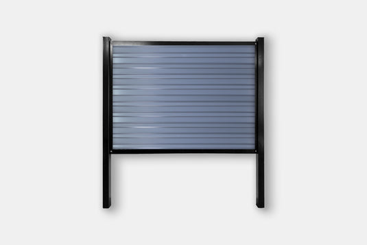 FireSmart® Metal Fence Panel System with Metal Fence Posts - The Deep South - BARRIERBOSS™ USA