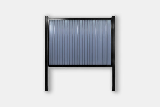FireSmart® Metal Fence Panel System with Metal Fence Posts - The Deep South - BARRIERBOSS™ USA