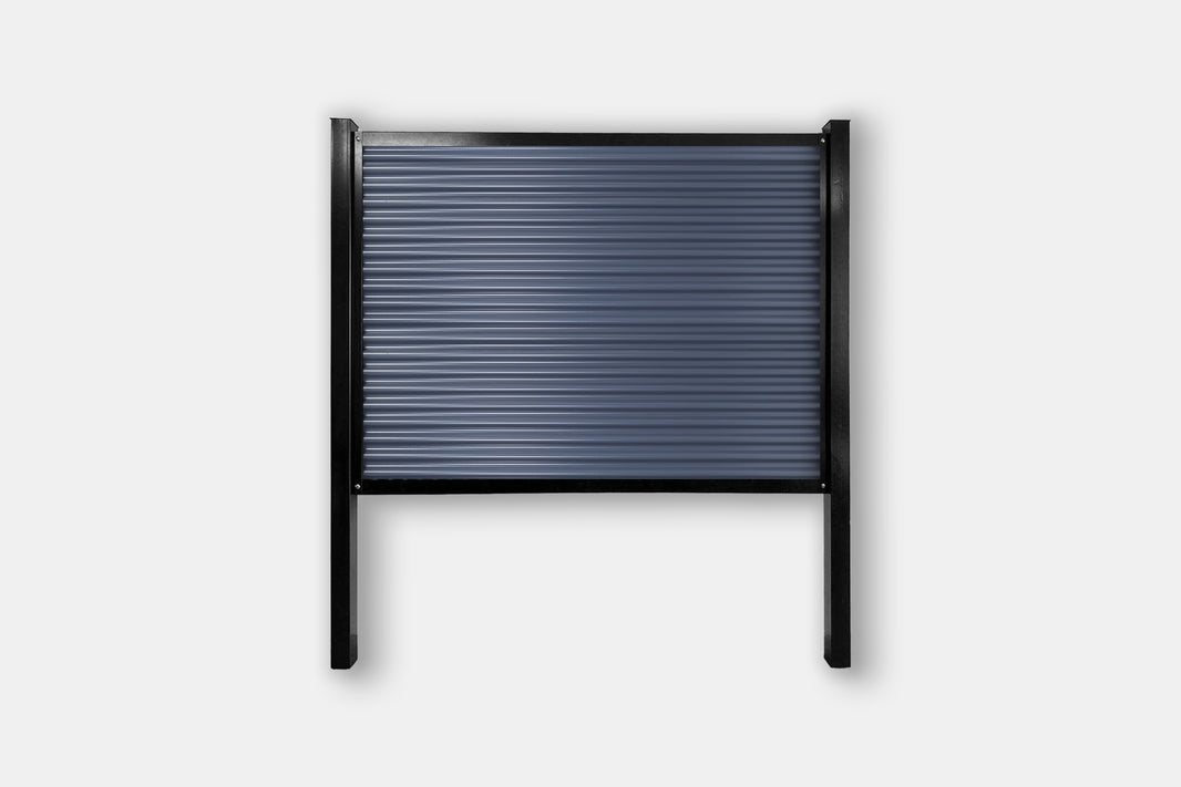 FireSmart® Metal Fence Panel System with Metal Fence Posts - The Deep South - BARRIERBOSS™ USA