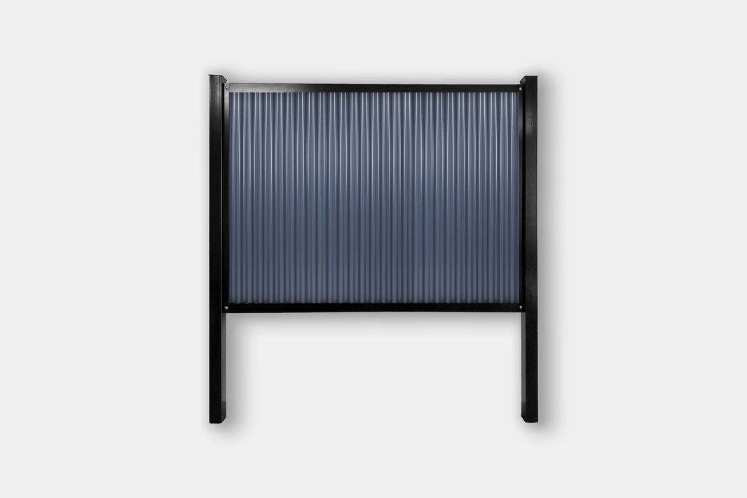 FireSmart® Metal Fence Panel System with Metal Fence Posts - The Deep South - BARRIERBOSS™ USA