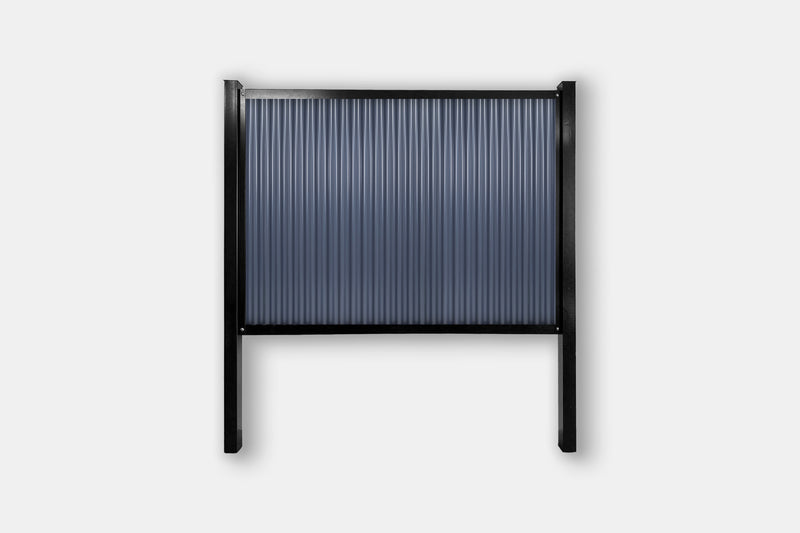 Load image into Gallery viewer, FireSmart® Metal Fence Panel System with Metal Fence Posts - The Deep South - BARRIERBOSS™ USA
