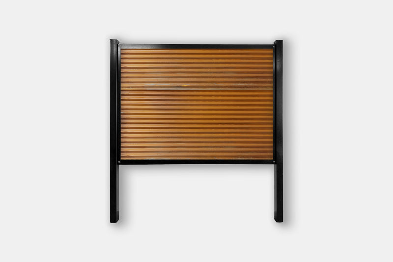 Load image into Gallery viewer, FireSmart® Metal Fence Panel System with Metal Fence Posts - The Deep South - BARRIERBOSS™ USA
