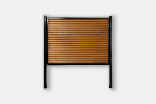 FireSmart® Metal Fence Panel System with Metal Fence Posts - The Deep South - BARRIERBOSS™ USA