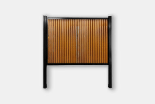FireSmart® Metal Fence Panel System with Metal Fence Posts - The Deep South - BARRIERBOSS™ USA