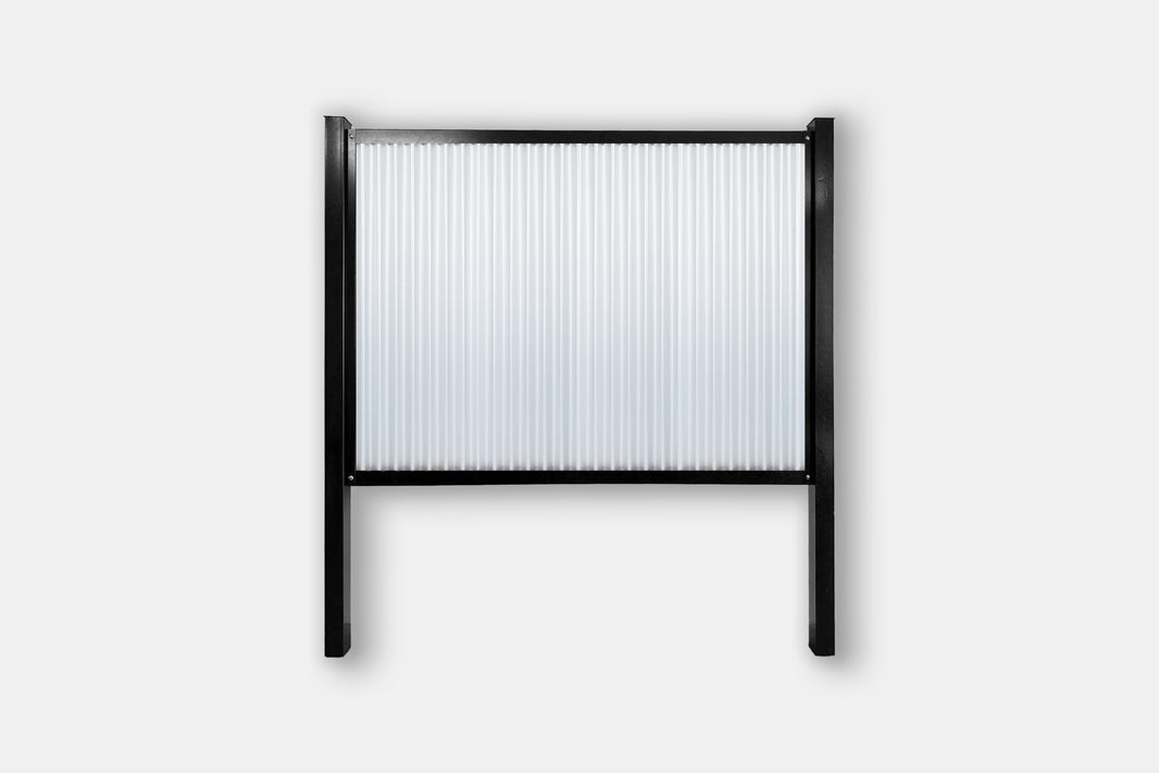 FireSmart® Metal Fence Panel System with Metal Fence Posts - The Deep South - BARRIERBOSS™ USA