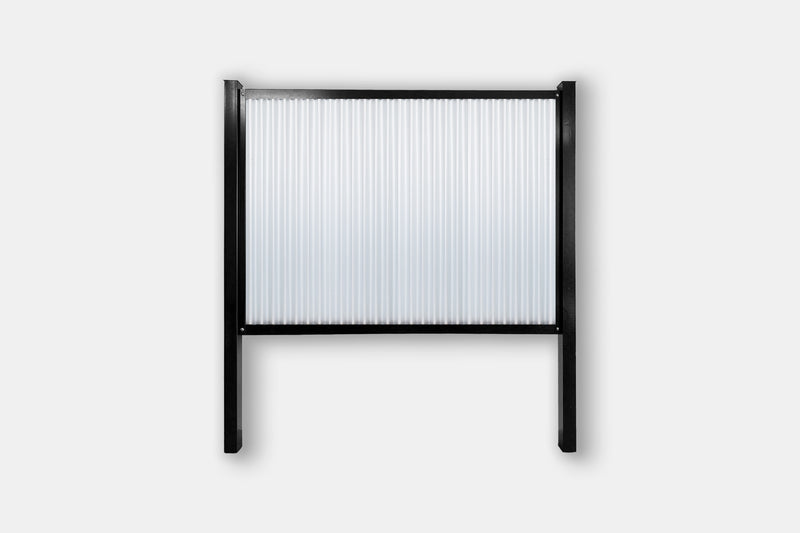 Load image into Gallery viewer, FireSmart® Metal Fence Panel System with Metal Fence Posts - The Deep South - BARRIERBOSS™ USA
