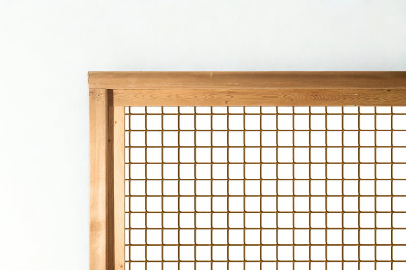 Load image into Gallery viewer, Brown Hog Wire Fence Panels (Premade or Unframed) - The Mojave - BARRIERBOSS™ USA
