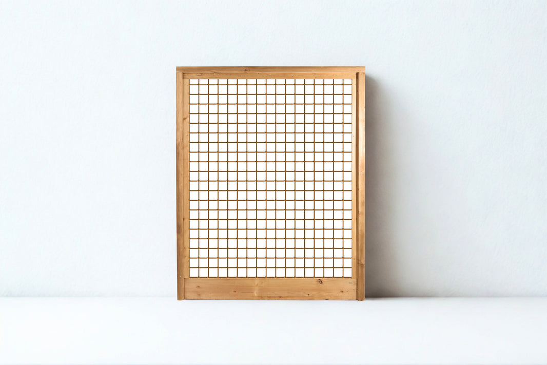 Brown Hog Wire Fence Panels (Premade or Unframed) - The Mojave - BARRIERBOSS™ USA