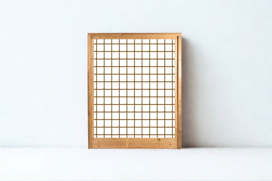 Brown Hog Wire Fence Panels (Premade or Unframed) - The Mojave - BARRIERBOSS™ USA