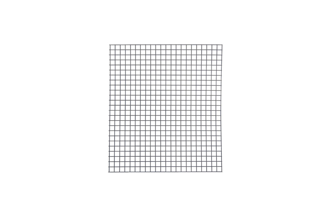 Grey hog wire fence panel, 6-gauge welded and galvanized