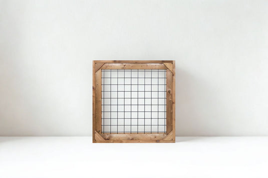 Black Hog Wire Deck Railing Panels (Premade or Unframed) - The Yosemite