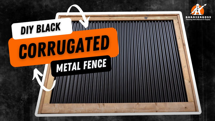 DIY Metal Fence Kit Assembly Video