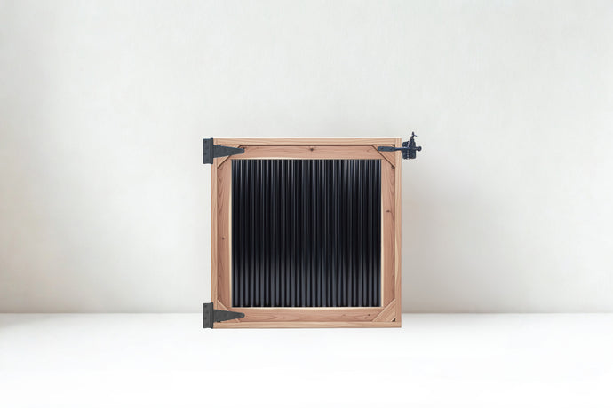 Gates for Corrugated Metal Fence - BARRIERBOSS™ USA