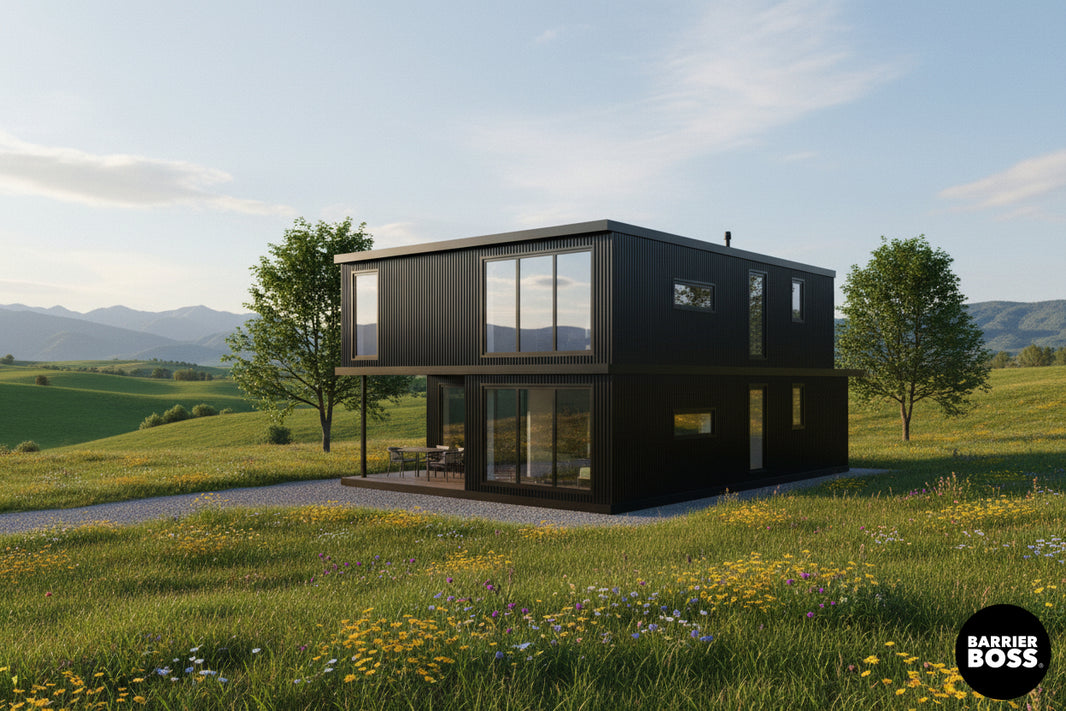 Corrugated Metal Siding Panels - The Trailhead - BARRIERBOSS™ USA