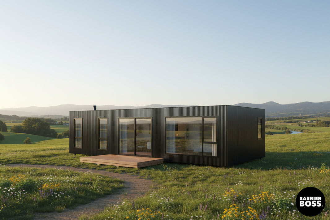 Corrugated Metal Siding Panels - The Trailhead - BARRIERBOSS™ USA