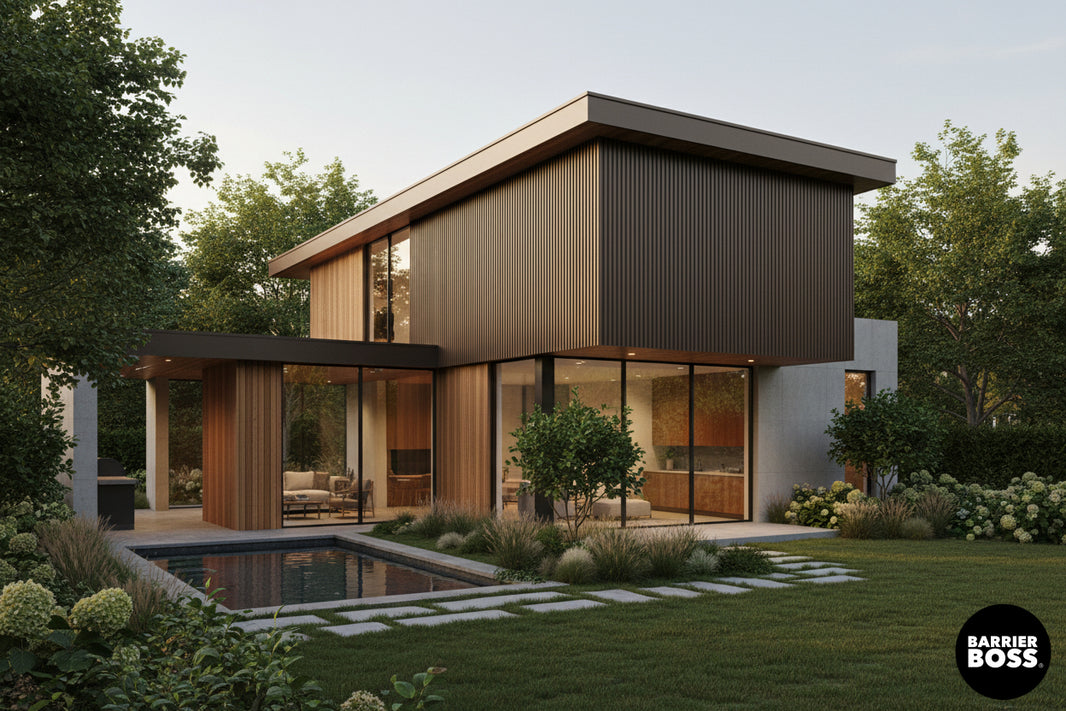 Corrugated Metal Siding Panels - The Trailhead - BARRIERBOSS™ USA