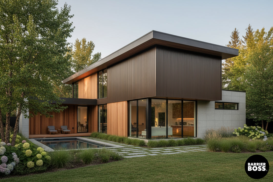 Corrugated Metal Siding Panels - The Trailhead - BARRIERBOSS™ USA