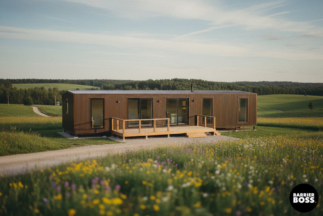 Corrugated Metal Siding Panels - The Trailhead - BARRIERBOSS™ USA