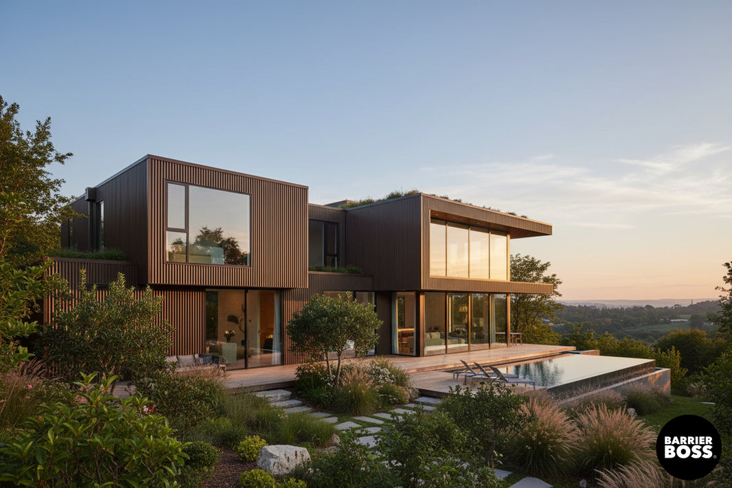 Corrugated Metal Siding Panels - The Trailhead - BARRIERBOSS™ USA