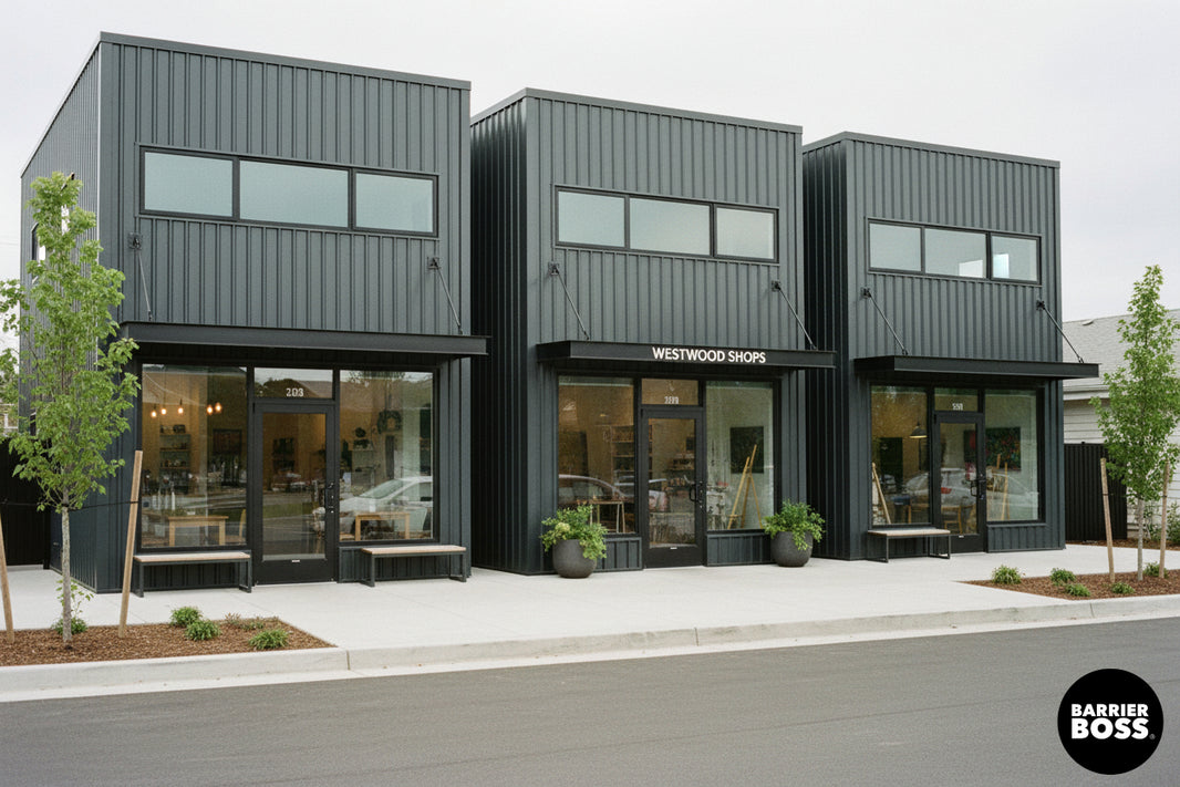 Deep Groove Metal Siding (Width 38") - BARRIERBOSS™ USA