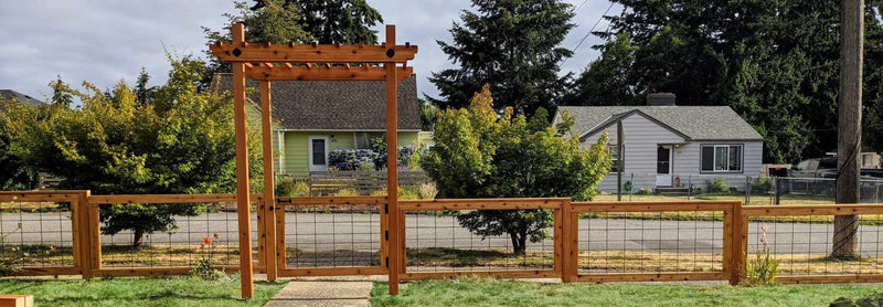 Load image into Gallery viewer, Hog Wire Fence Panel - Black, Gauge 6 Heavy Duty 6&#39; x 8&#39; Hog Fence Panels
