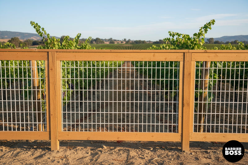 Load image into Gallery viewer, Silver Hog Wire Fence Panels - Hog Panels (Premade or Unframed) - The Ranchlands
