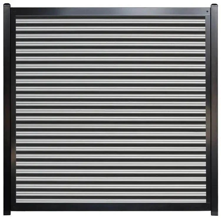 Load image into Gallery viewer, Metal Fence Panels with Steel Post Frame System - The True North - BarrierBoss™

